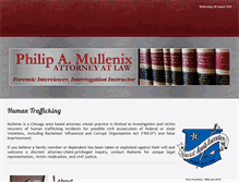 Tablet Screenshot of mullenixlaw.com